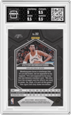 Victor Wembanyama from the 2023-24 Panini Mosaic set graded by Arena Club and given an overall grade of 9.5.