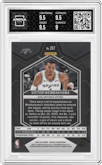 Victor Wembanyama from the 2023-24 Panini Mosaic set graded by Arena Club and given an overall grade of 9.5.