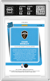Evan Mobley
 from the 2021-22 Panini Donruss Optic set featuring a Fanatics Box Set  parallel graded by Arena Club and given an overall grade of 9.5.