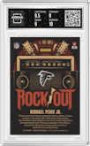 Michael Penix Jr. from the 2024 Panini Absolute set graded by Arena Club and given an overall grade of 9.5.