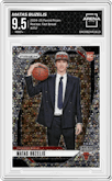 Matas Buzelis from the 2024-25 Panini Prizm set featuring a Fast Break parallel graded by Arena Club and given an overall grade of 9.5.