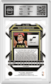 Walker Kessler from the 2022-23 Panini Prizm  set featuring a Ice Prizm parallel graded by Arena Club and given an overall grade of 10.