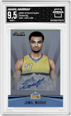 Jamal Murray from the 2016-17 Panini Studio set graded by Arena Club and given an overall grade of 9.5.