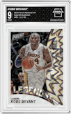 Kobe Bryant from the 2019 Panini The National VIP set featuring a Explosion parallel graded by Arena Club and given an overall grade of 9.