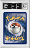 Meowth from the 2011 Pokemon Black & White set graded by Arena Club and given an overall grade of 9.5.