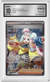 Iono from the 2023 Pokemon SV set graded by Arena Club and given an overall grade of 10.