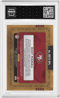 Ricky Pearsall from the 2024 Panini Gold Standard set graded by Arena Club.