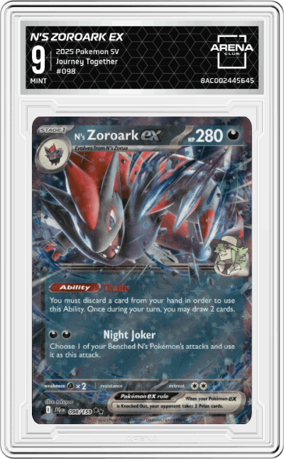 N's Zoroark ex