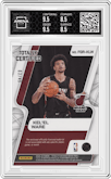 Kel'El Ware from the 2024-25 Panini Totally Certified set featuring a Mirror Blue parallel graded by Arena Club and given an overall grade of 9.
