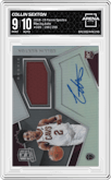 Collin Sexton from the 2018-19 Panini Spectra set graded by Arena Club and given an overall grade of 9.