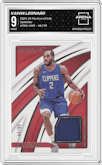 Kawhi Leonard from the 2023-24 Panini Immaculate Collection set graded by Arena Club and given an overall grade of 9.