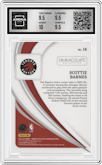 Scottie Barnes from the 2023-24 Panini Immaculate Collection set featuring a FOTL parallel graded by Arena Club and given an overall grade of 10.
