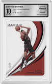Scottie Barnes from the 2023-24 Panini Immaculate Collection set featuring a FOTL parallel graded by Arena Club and given an overall grade of 10.