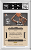 Caris LeVert from the 2016-17 Panini Gold Standard set graded by Arena Club and given an overall grade of 9.