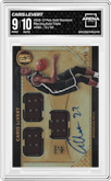 Caris LeVert from the 2016-17 Panini Gold Standard set graded by Arena Club and given an overall grade of 9.