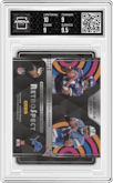 Daunte Culpepper  from the 2024 Panini Spectra set featuring a Spectris parallel graded by Arena Club and given an overall grade of 9.5.