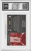 Chris Bosh from the 2019-20 Panini One and One set featuring a Red parallel graded by Arena Club and given an overall grade of 10.