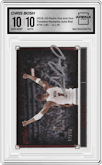 Chris Bosh from the 2019-20 Panini One and One set featuring a Red parallel graded by Arena Club and given an overall grade of 10.