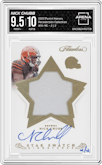 Nick Chubb from the 2022 Panini Honors set graded by Arena Club and given an overall grade of 9.5.