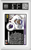 Adrian Peterson from the 2024 Panini Zenith set featuring a No Huddle parallel graded by Arena Club and given an overall grade of 9.5.
