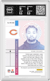 Rome Odunze from the 2024 Panini Prestige  set graded by Arena Club and given an overall grade of 9.5.