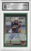 Mike Gesicki from the 2024 Panini Score set featuring a End Zone parallel graded by Arena Club and given an overall grade of 10.