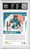 Brian Thomas Jr. from the 2024 Donruss set graded by Arena Club and given an overall grade of 9.