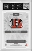Tee Higgins from the 2020 Panini Illusions set graded by Arena Club and given an overall grade of 9.