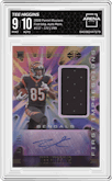 Tee Higgins from the 2020 Panini Illusions set graded by Arena Club and given an overall grade of 9.