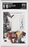 Brandon Aiyuk from the 2020 Panini Origins set graded by Arena Club and given an overall grade of 9.