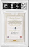 Anthony Richardson from the 2023 Panini Flawless set graded by Arena Club and given an overall grade of 9.