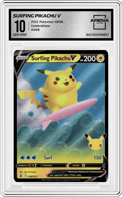 Surfing Pikachu V