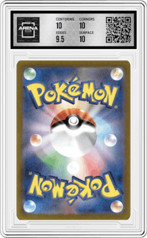 Charizard ex from the 2023 Pokemon SV JPN set graded by Arena Club and given an overall grade of 10.