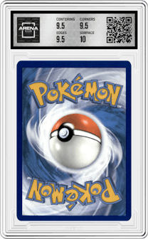 Thievul from the 2023 Pokemon SWSH set graded by Arena Club and given an overall grade of 10.