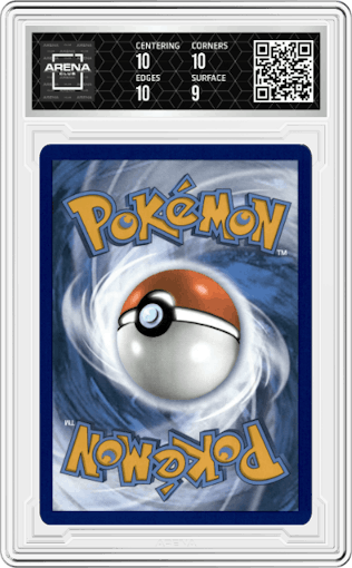 Super Rod from the 2023 Pokemon SV set graded by Arena Club and given an overall grade of 9.5.