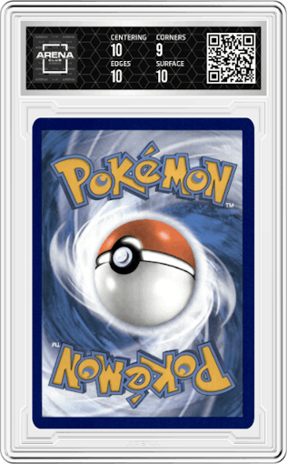 Kingambit from the 2023 Pokemon SV set graded by Arena Club and given an overall grade of 9.5.