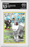 Wyrdeer from the 2022 Pokemon SWSH set graded by Arena Club and given an overall grade of 9.5.
