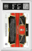 Cody Gakpo from the 2023-24 Panini Select Premier League set featuring a White Ice parallel graded by Arena Club and given an overall grade of 9.5.