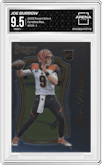 Joe Burrow from the 2020 Panini Select set graded by Arena Club and given an overall grade of 9.5.