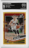 Tyler Herro from the 2023-24 Panini Donruss set featuring a Choice Gold parallel graded by Arena Club and given an overall grade of 9.
