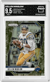 Kellen Winslow from the 2024 Panini Prizm set featuring a Forest Camo parallel graded by Arena Club and given an overall grade of 9.5.