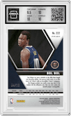 Bol Bol from the 2019-20 Panini Mosaic  set featuring a Fast Break Gold parallel graded by Arena Club and given an overall grade of 10.