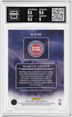 Marcus Sasser from the 2023-24 Panini Origins set graded by Arena Club and given an overall grade of 9.5.