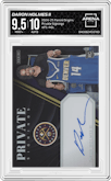 DaRon Holmes II from the 2024-25 Panini Origins set graded by Arena Club and given an overall grade of 9.5.