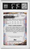 Johnny Wilson from the 2024 Finest set graded by Arena Club and given an overall grade of 9.5.