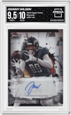 Johnny Wilson from the 2024 Finest set graded by Arena Club and given an overall grade of 9.5.