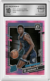 GG Jackson II from the 2023-24 Donruss Optic set featuring a Hyper Pink parallel graded by Arena Club and given an overall grade of 10.