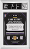 Kobe Bryant from the 2013-14 Panini Pinnacle set graded by Arena Club and given an overall grade of 9.5.