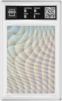 Jade Cargill from the 2024 Leaf Metal Exotic Mythical Whatnot Exclusive set featuring a Pre-Production Proof Wave Mermaid parallel graded by Arena Club and given an overall grade of 9.5.