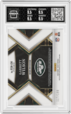 Garrett Wilson from the 2022 Panini Select set graded by Arena Club and given an overall grade of 9.5.
